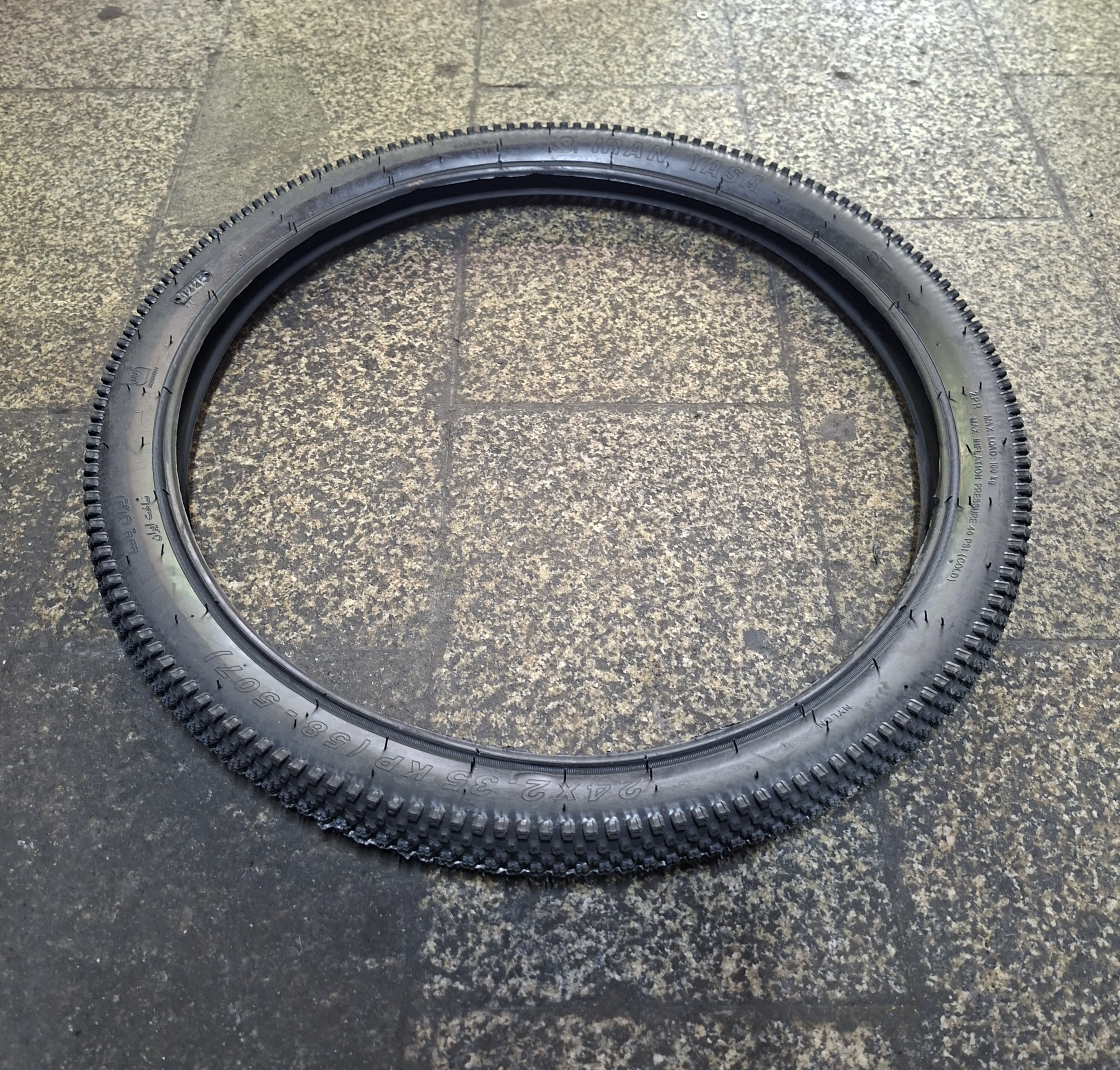 لاستیک دوچرخه سایز 24 گلریز یاسا
